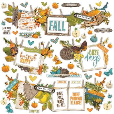 Simple Stories Vintage Country Harvest Sticker - Cardstock Sticker